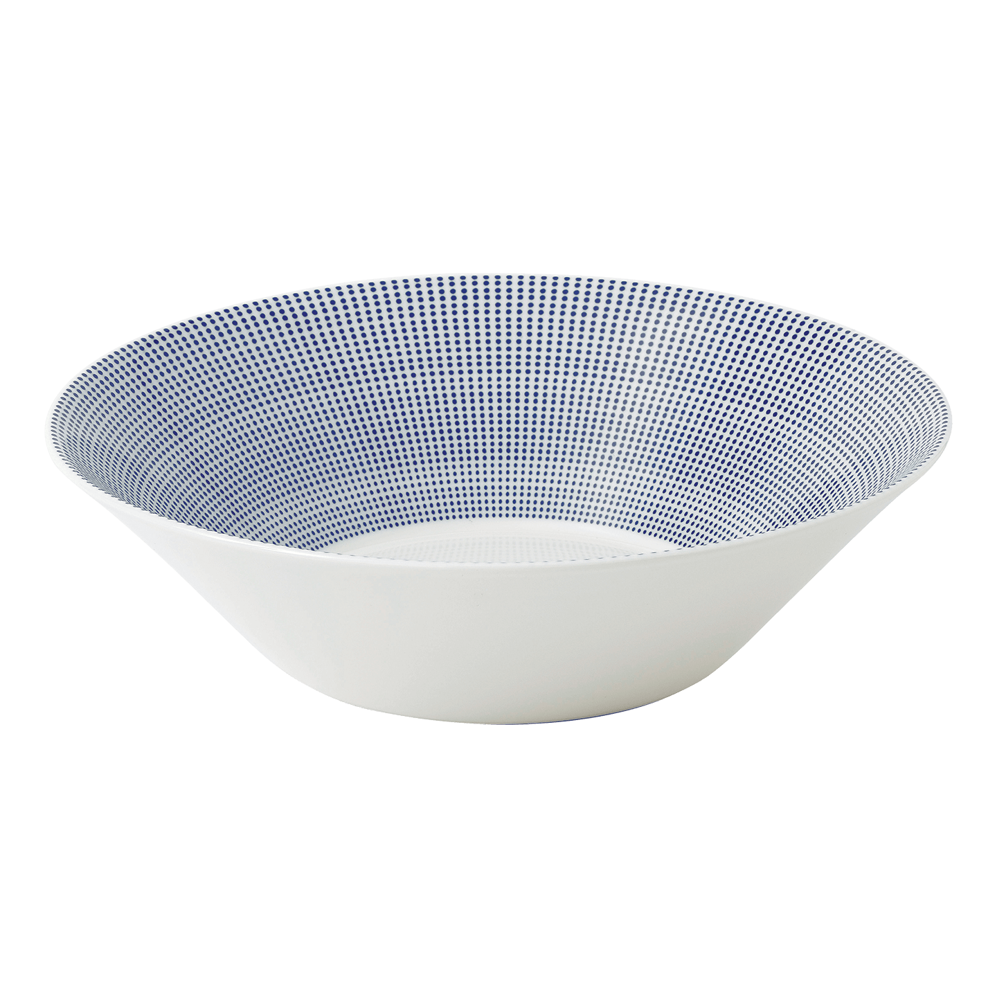 Pacific Blue Dots Serving Bowl