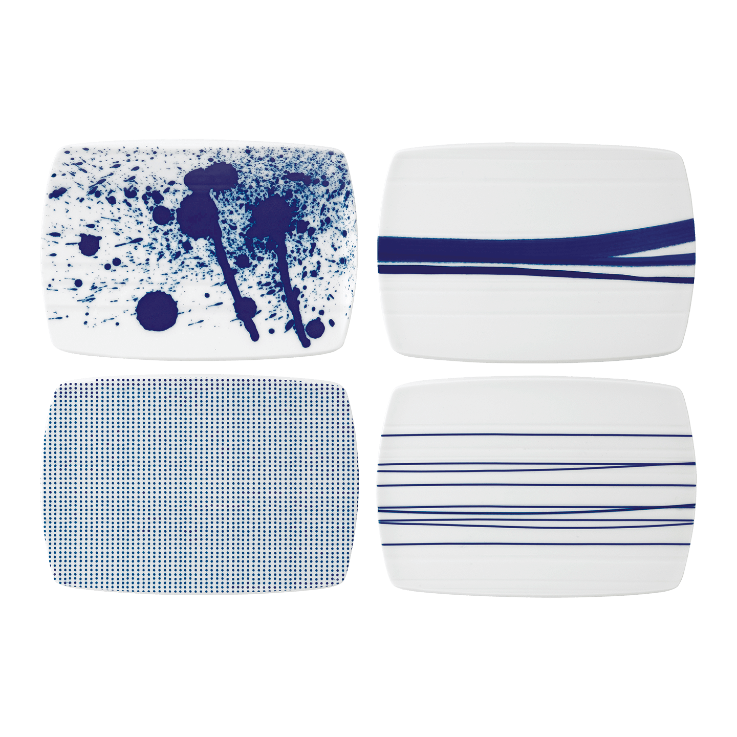 Pacific Blue Serving Board, Set of 4