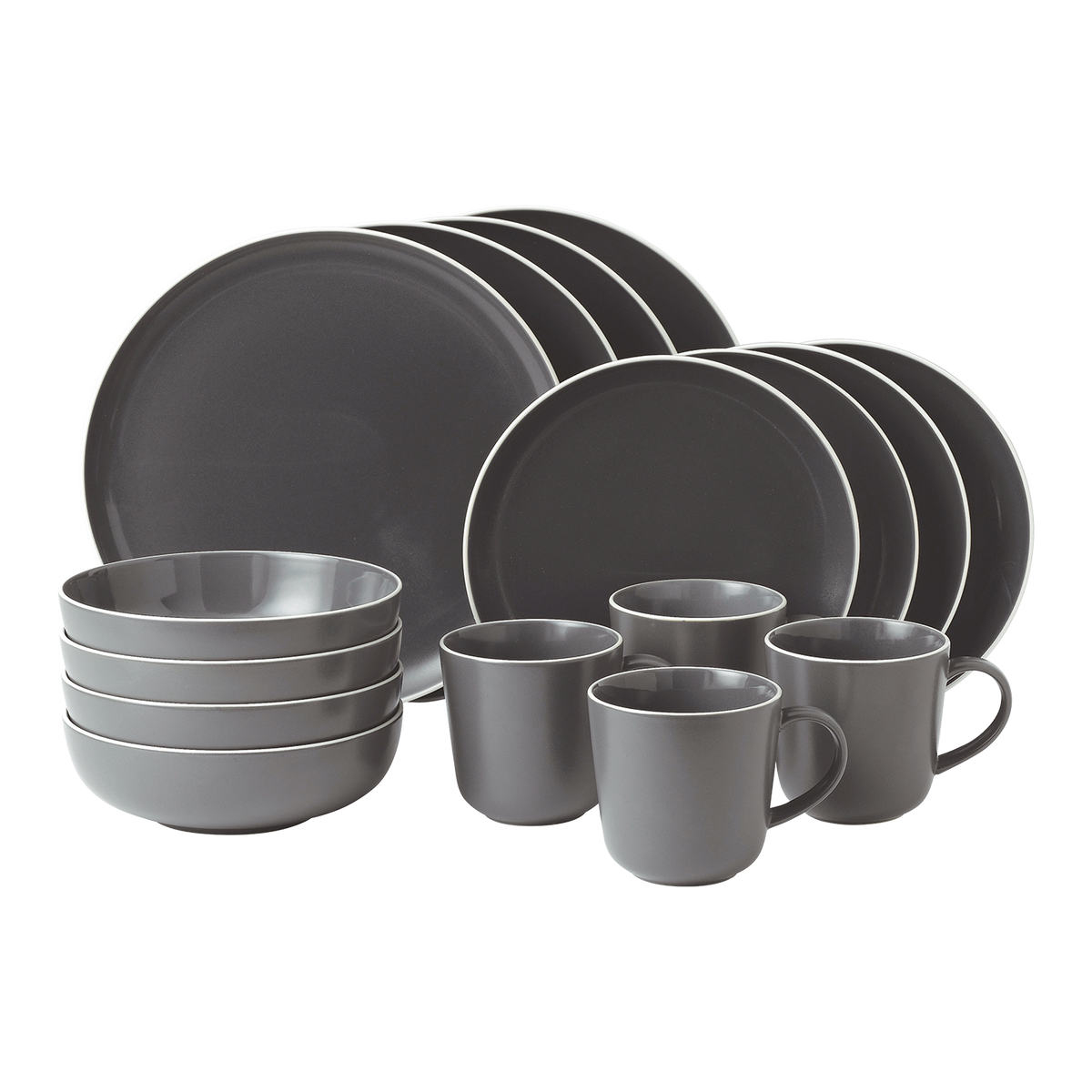 Gordon Ramsay Bread Street Slate Dinner Set, 16 piece | Royal