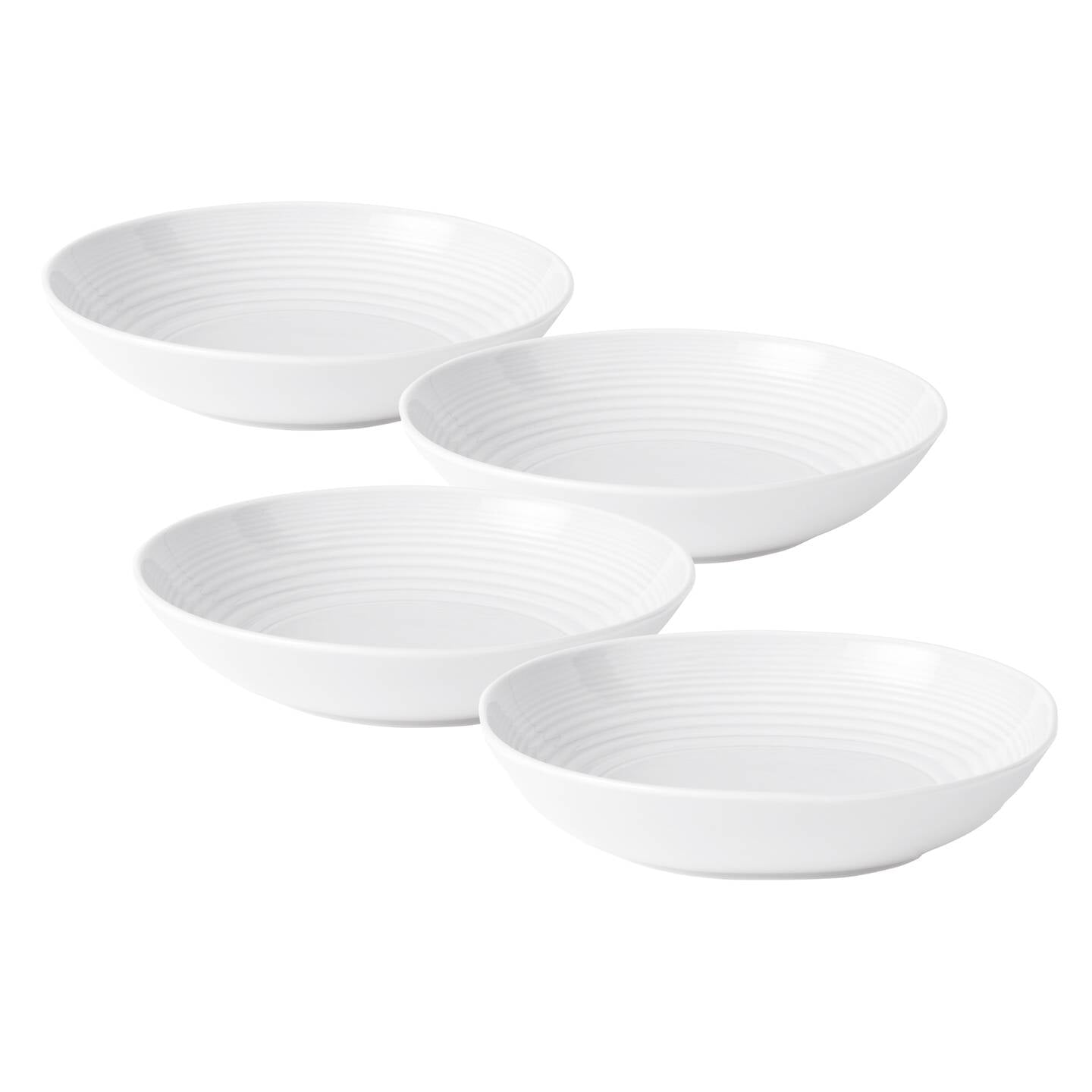 Gordon Ramsay Maze White Pasta Bowl, Set of 4