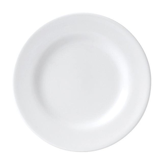 Jupiter White Plate 6.3in
