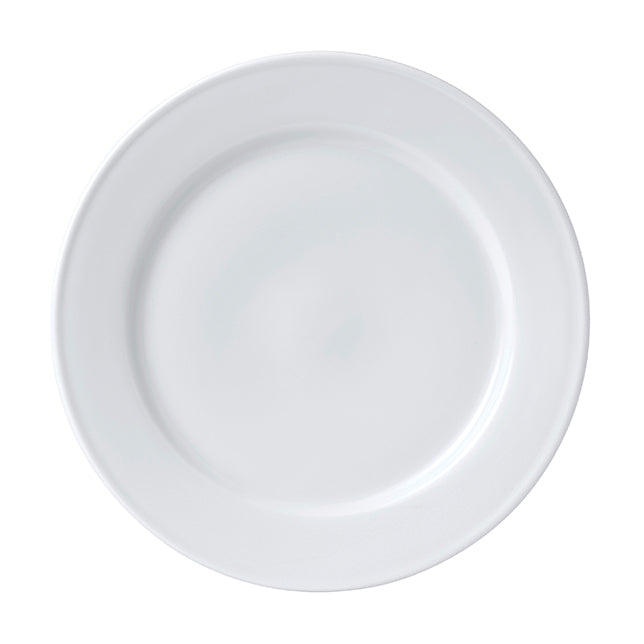 Loop White Salad Plate
